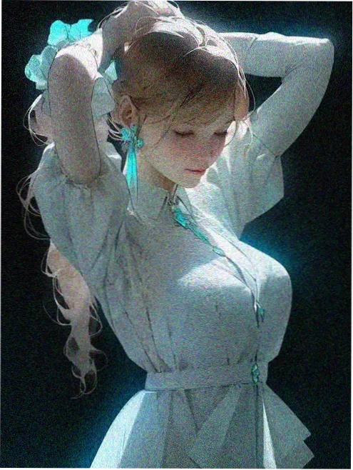楼上有人在跑海报